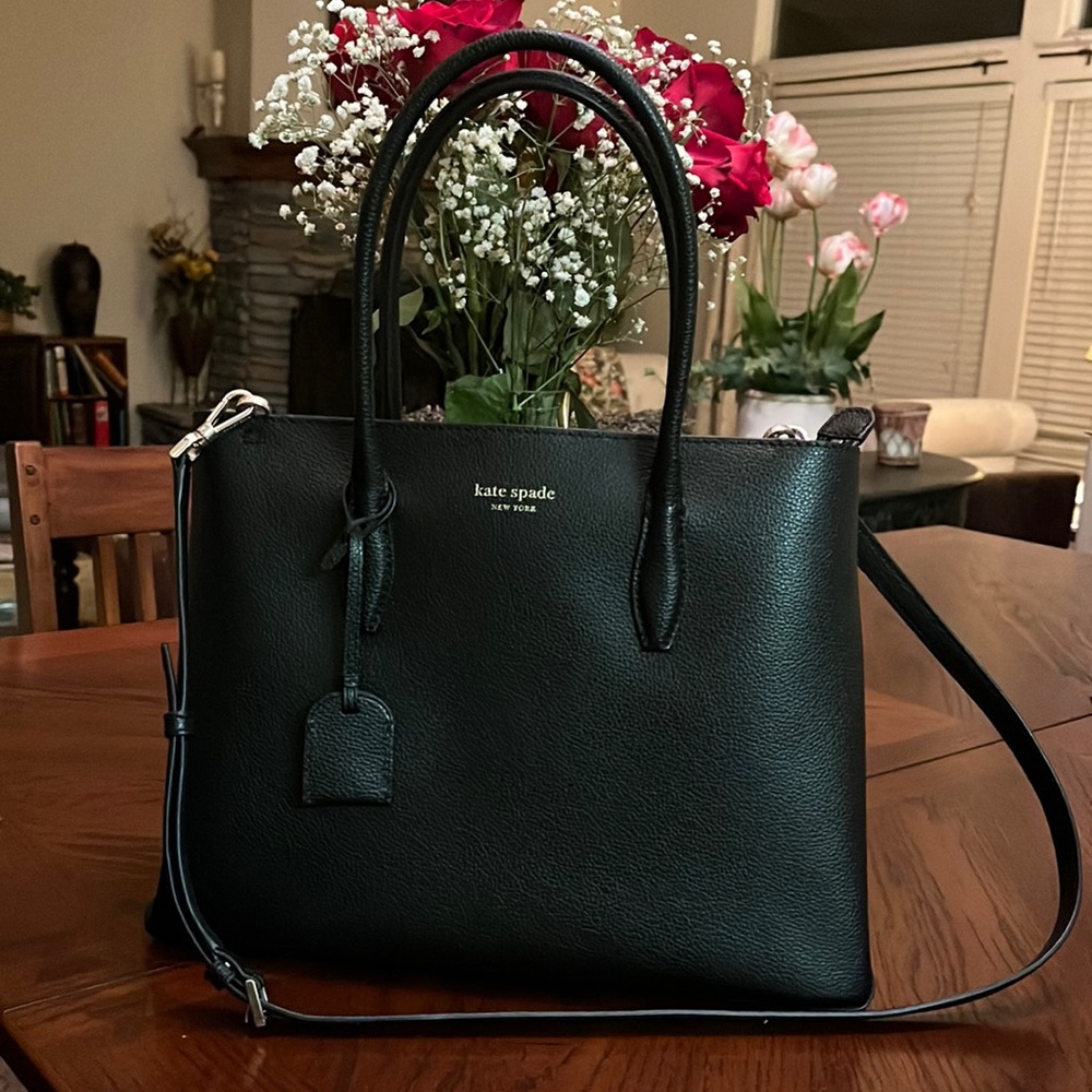 NWOT black Kate Spade purse